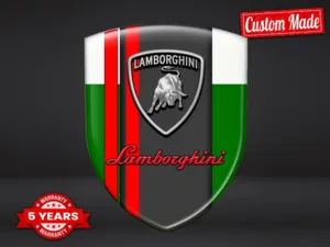 Lamborghini Autocollants Arrière Résistants Universel Qualité